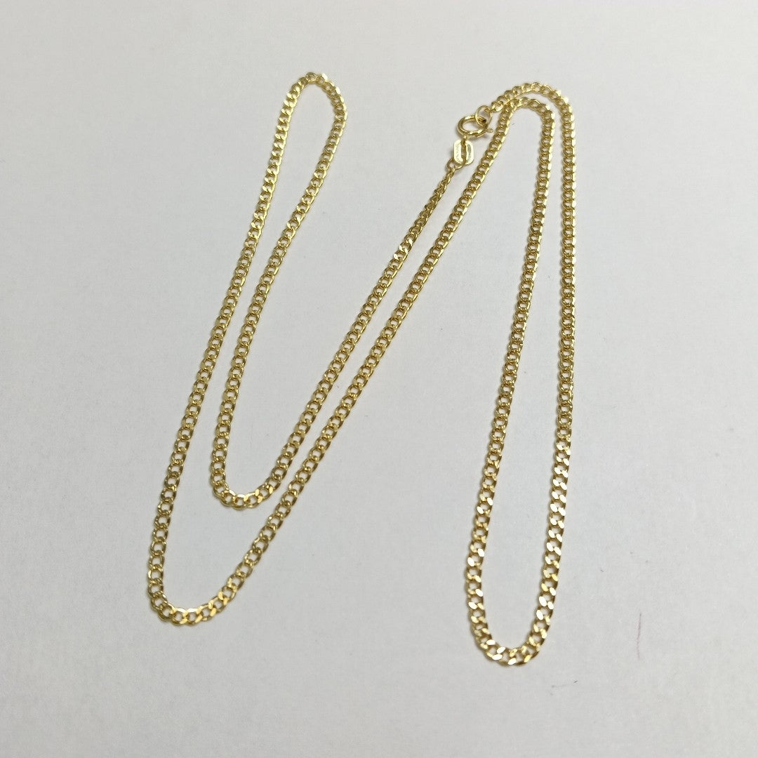 CADENAS BARBADA AMARILLA ORO 14K 2 (NUEVO)