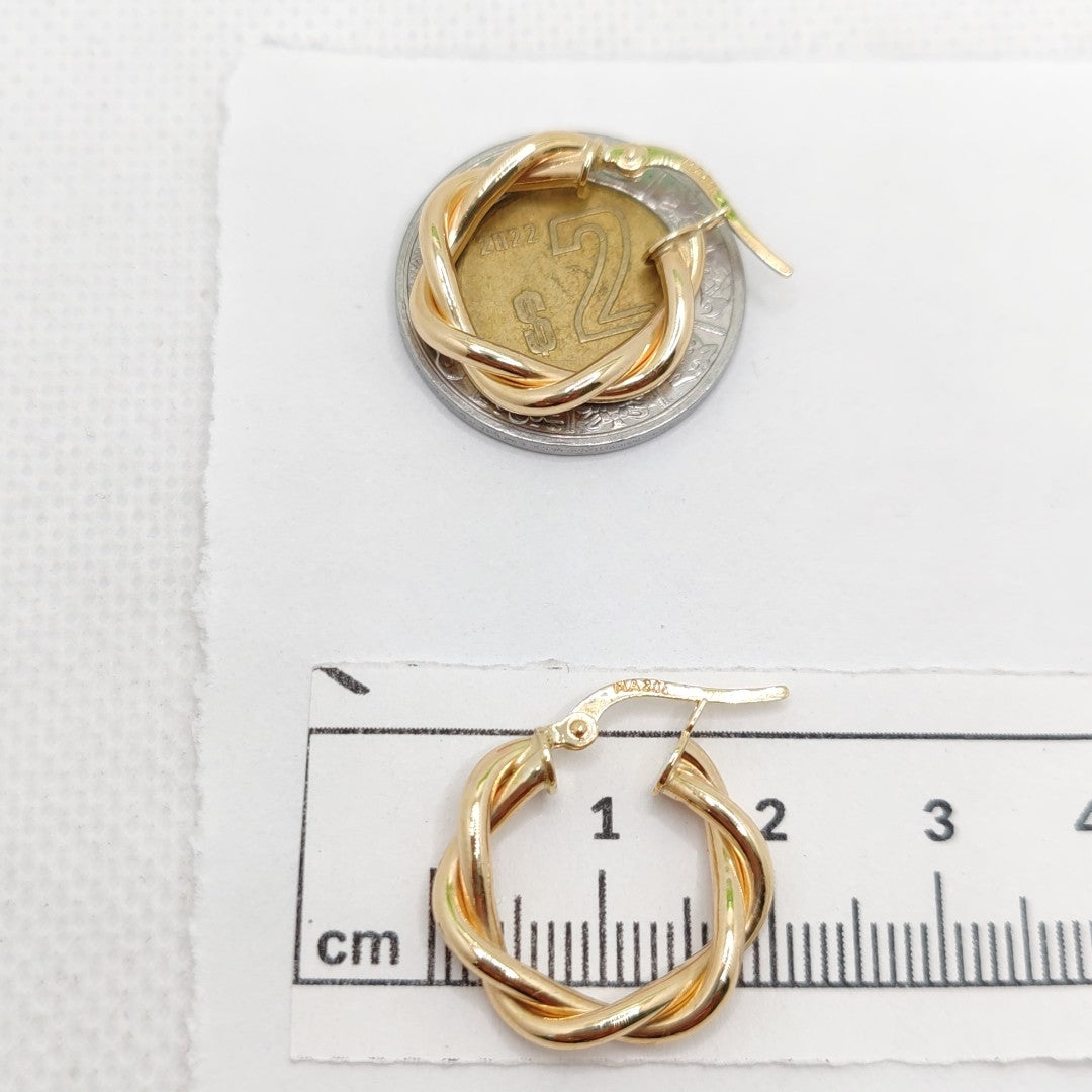 ARRACADAS ORO 14K 1.9 (NUEVO)