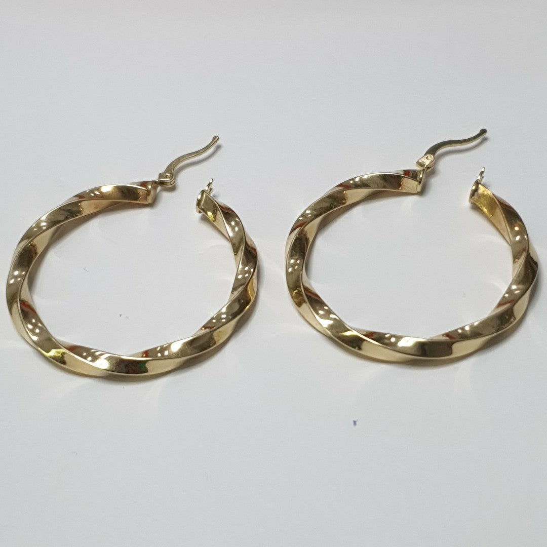 ARRACADAS PAR ORO 14 K 6.2 GRMS (SEMINUEVO)
