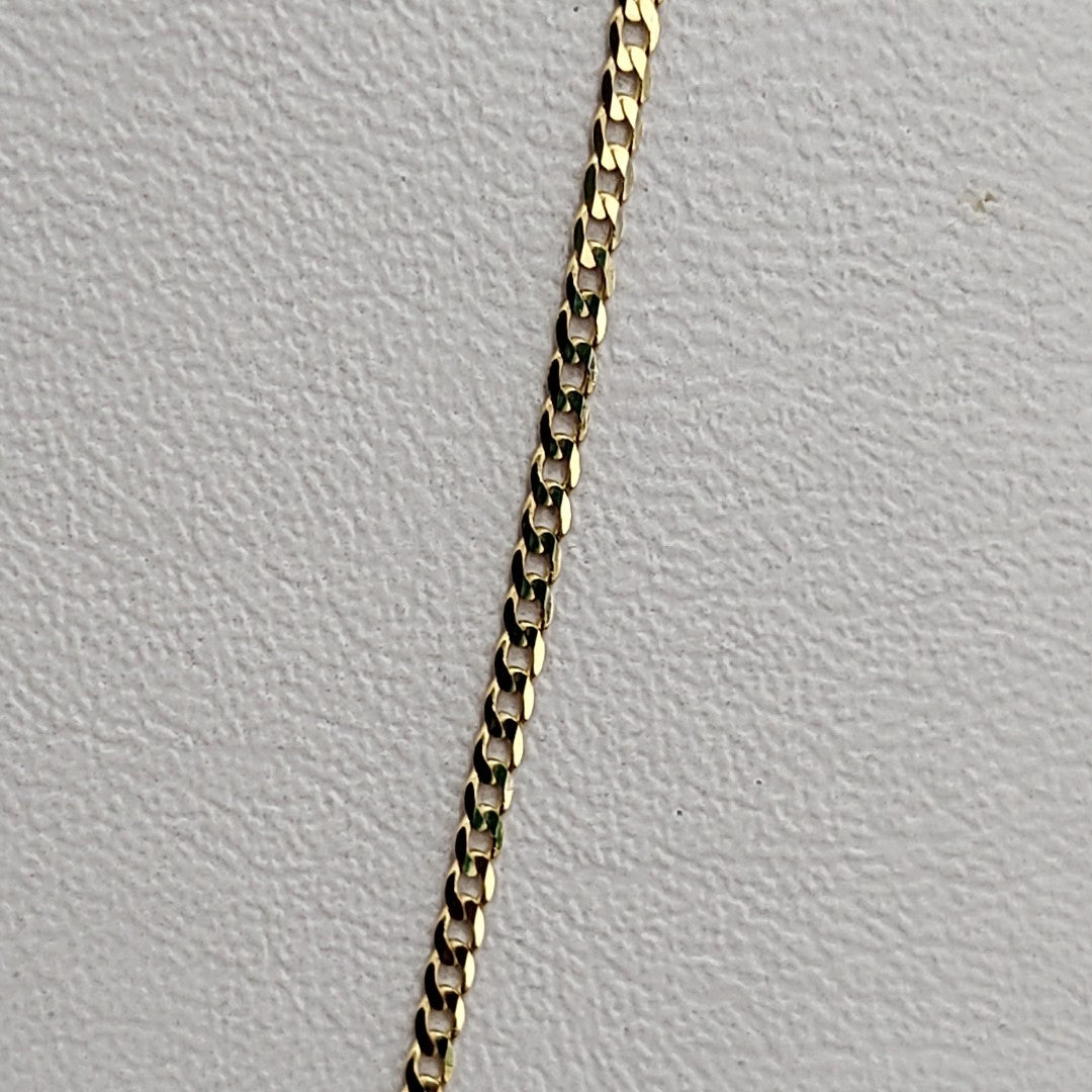 CADENAS BARBADA AMARILLA ORO 14K 2 (NUEVO)