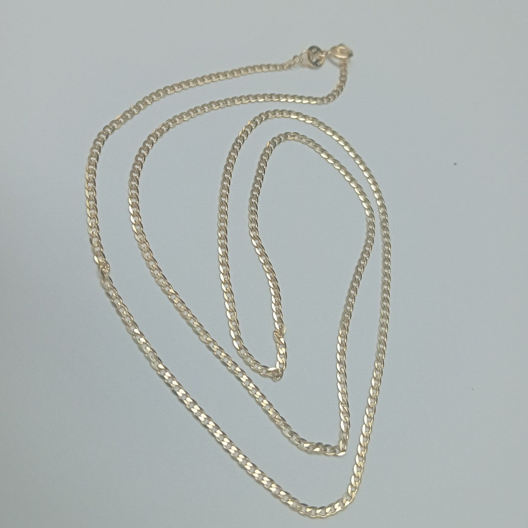 CADENAS BARBADA AMARILLA ORO 14K 2 (NUEVO)