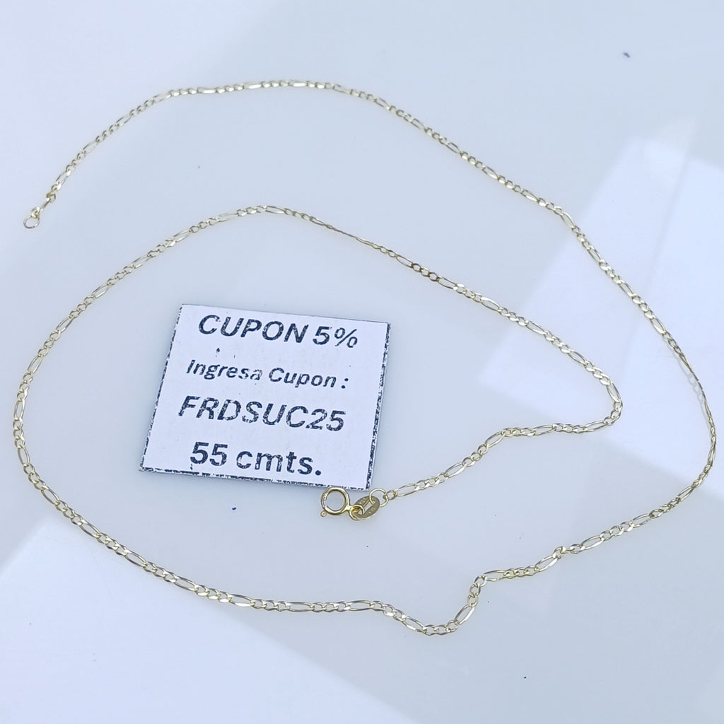 CADENA ORO 14 K 1.7 GRMS (SEMINUEVO)
