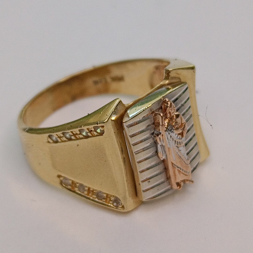 ANILLO ORO 14 K 7,40 GRMS (SEMINUEVO)