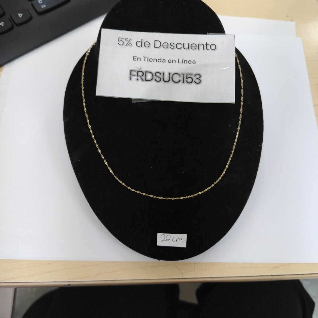 CADENA ORO 10 K 1 GRMS (SEMINUEVO)