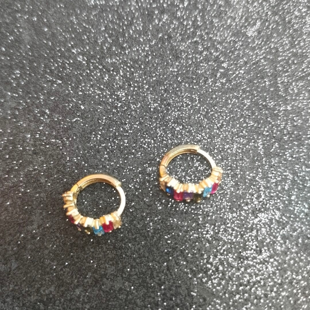 ARRACADAS PAR ORO 14 K 3,10 GRMS (SEMINUEVO)