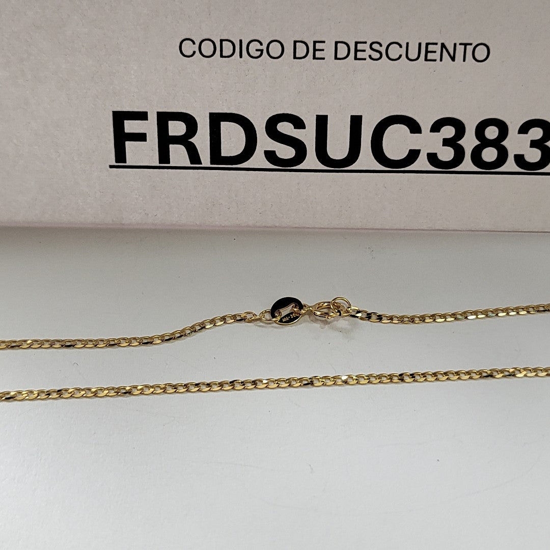 CADENAS BARBADA AMARILLA ORO 14K 2.1 (NUEVO)