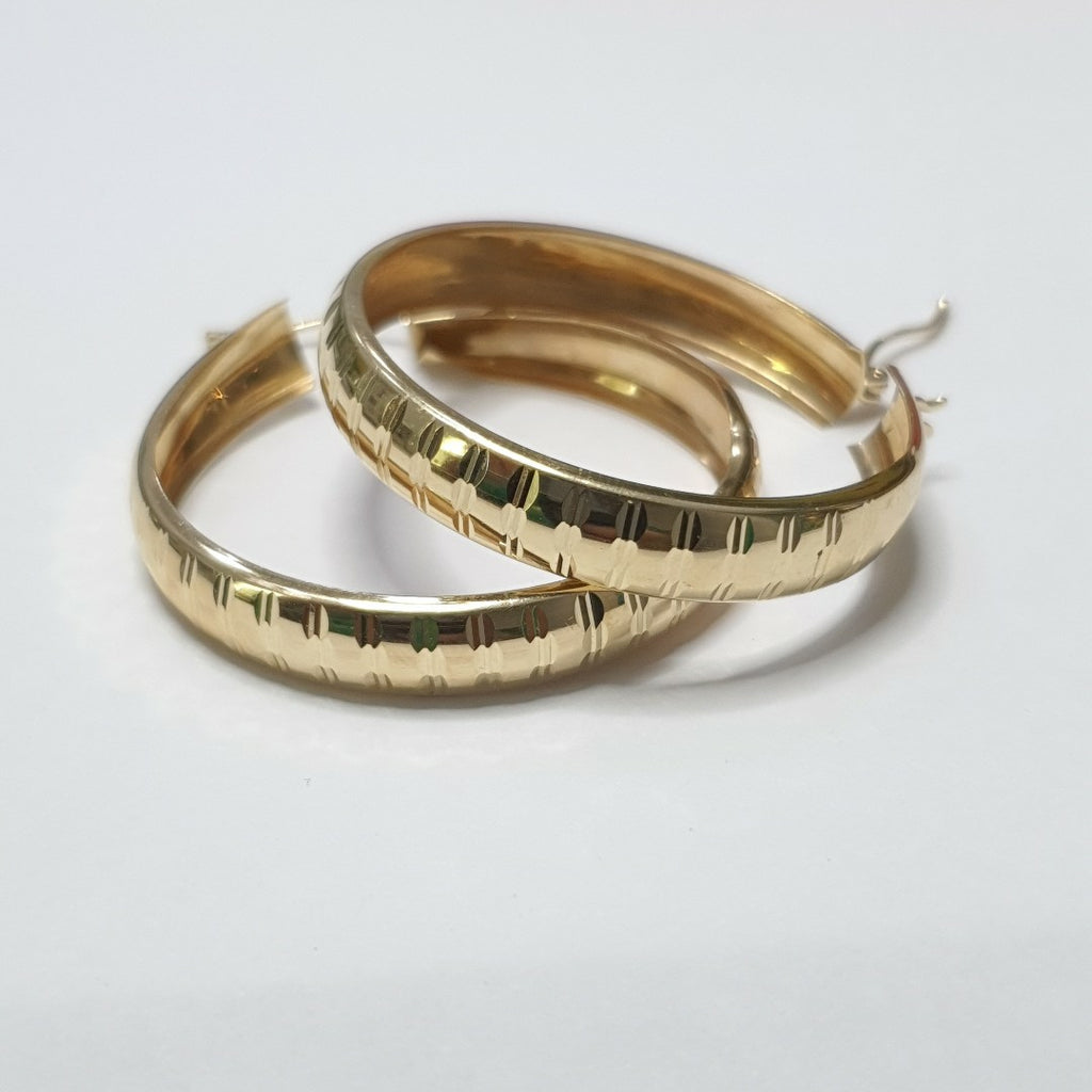 ARRACADAS PAR ORO 14 K 5 GRMS (SEMINUEVO)