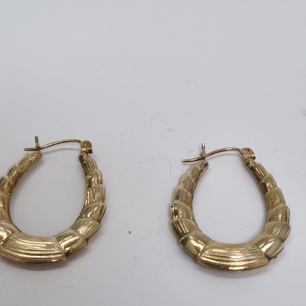 ARRACADAS PAR ORO 10 K 2.4 GRMS (SEMINUEVO)