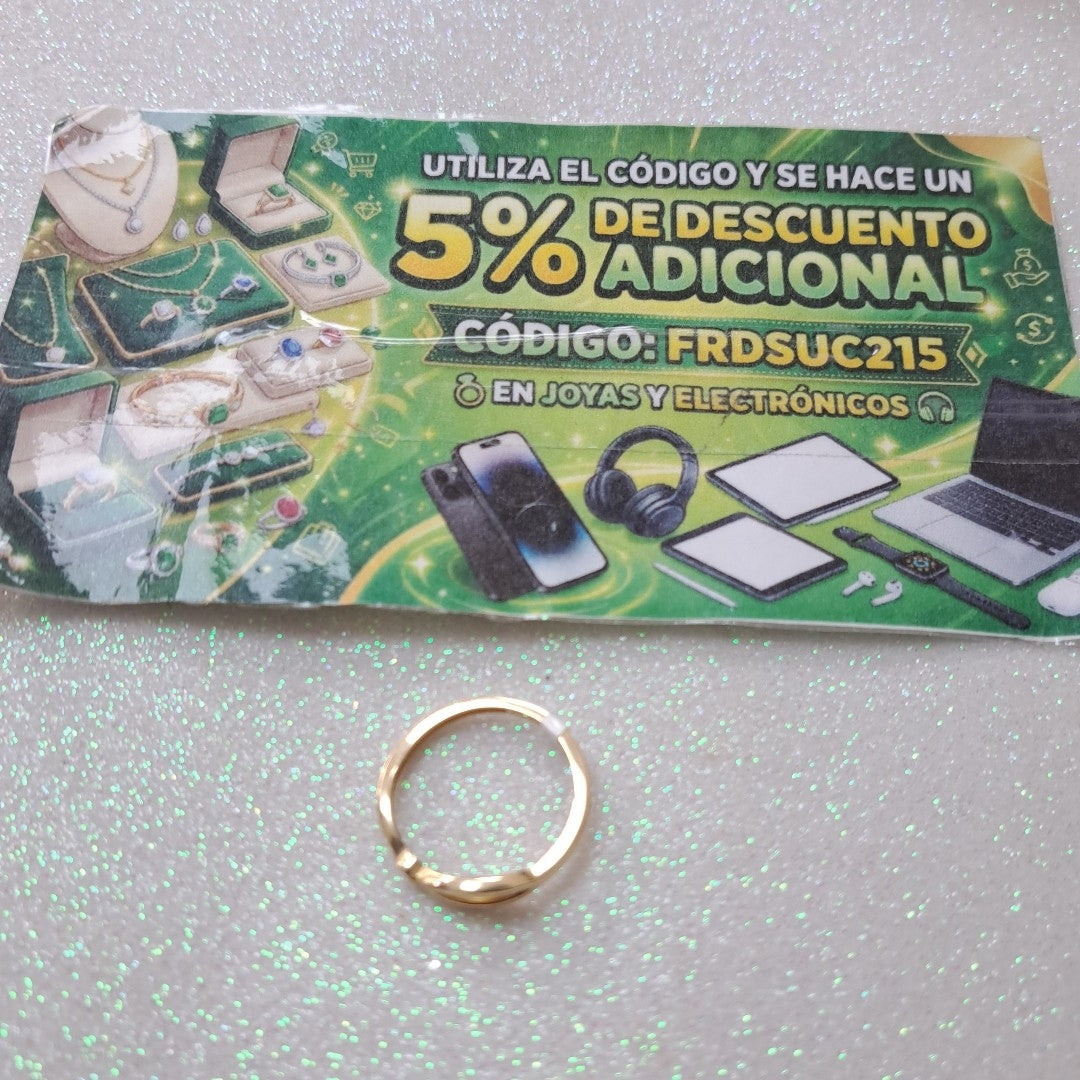 ANILLOS DAMA ORO 14K 1.6 (NUEVO)