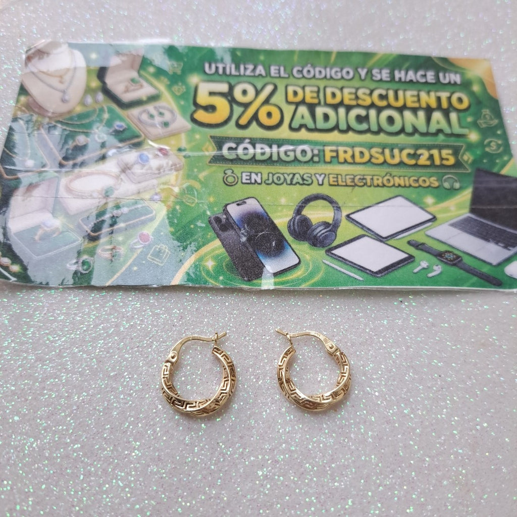 ARRACADAS ORO 10K 1.4 (NUEVO)