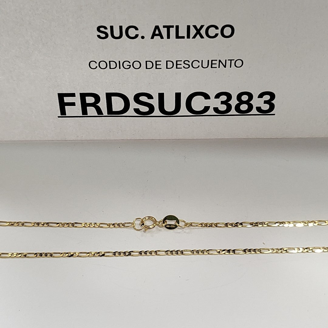 CADENAS CARTIER 3 1 AMARILLA ORO 14K 2 (NUEVO)