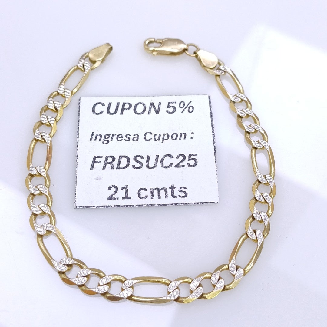 PULSERA ORO 14 K 9.7 GRMS (SEMINUEVO)
