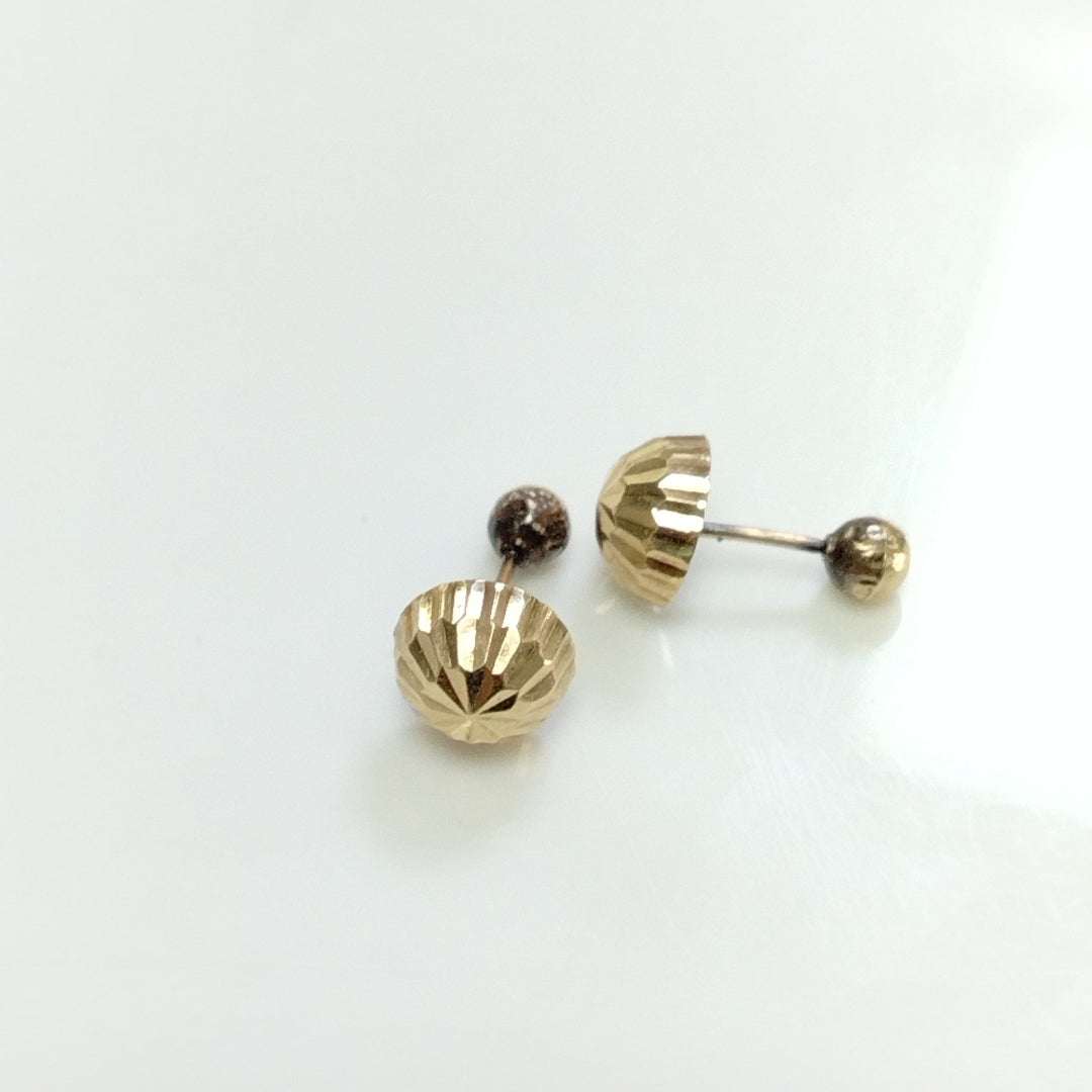 BROQUELES PAR ORO 14 K 0.4 GRMS (SEMINUEVO)