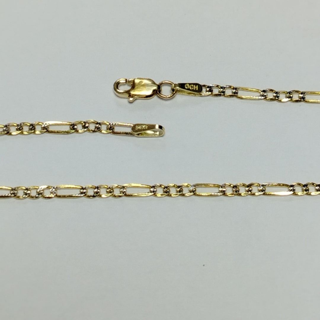 CADENA ORO,RODIADO 14 K 4,70 GRMS (SEMINUEVO)