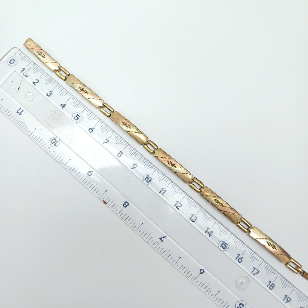 PULSERA ORO 10 K 6.4 GRMS (SEMINUEVO)