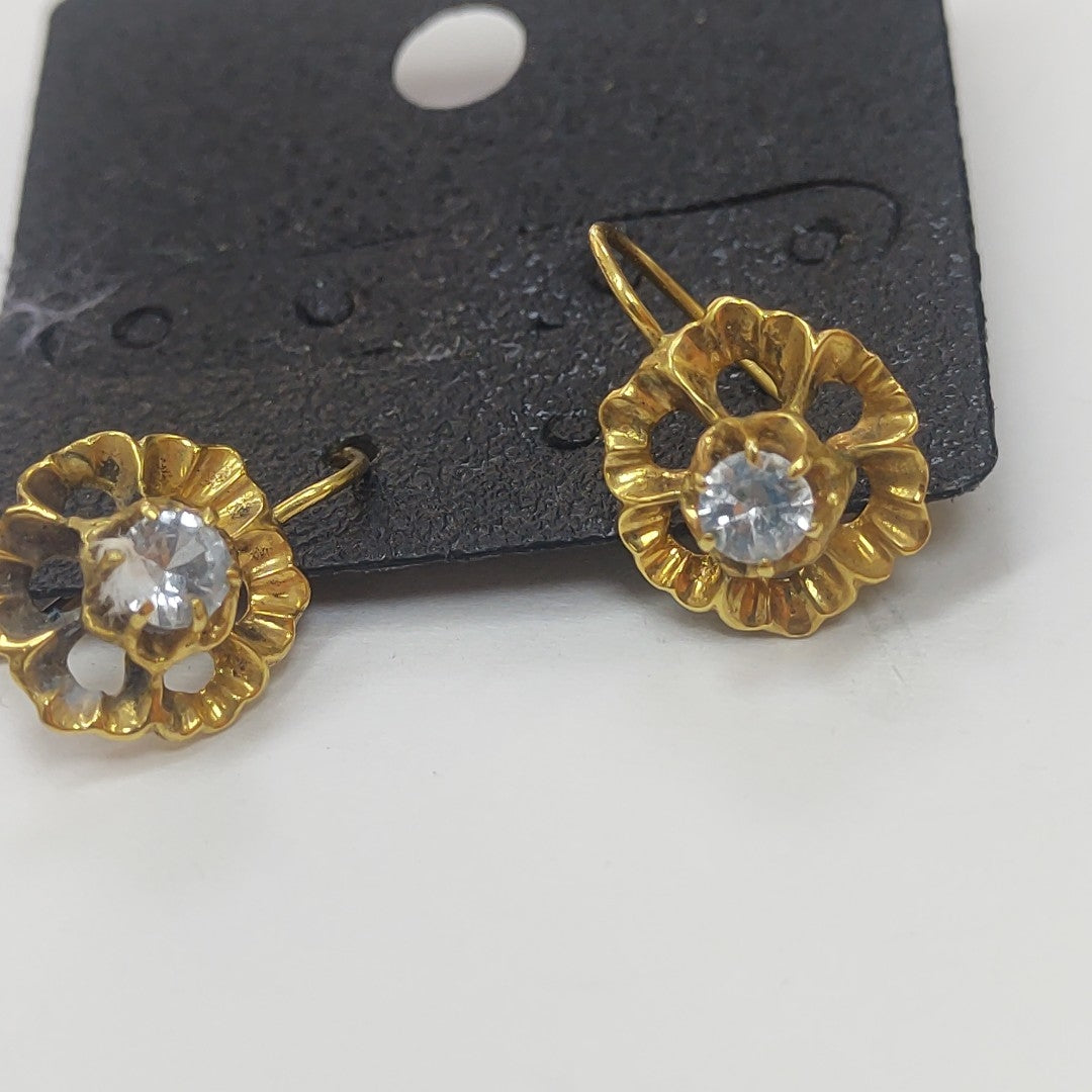 ARETES PAR ORO 10 K 2,20 GRMS (SEMINUEVO)