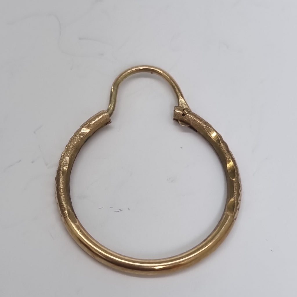 ARRACADAS PAR ORO 10 K 1,80 GRMS (SEMINUEVO)