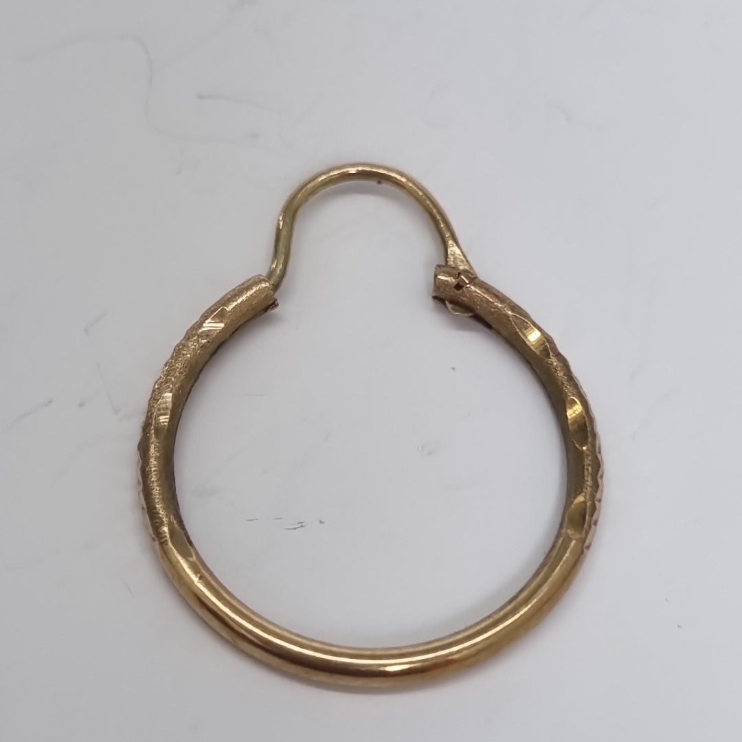 ARRACADAS PAR ORO 10 K 1,80 GRMS (SEMINUEVO)