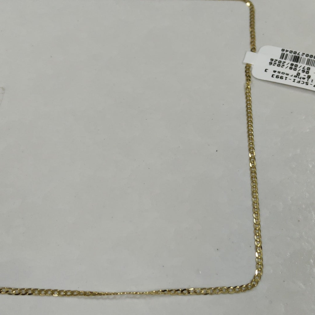 CADENAS BARBADA AMARILLA ORO 14K 2.1 (NUEVO)