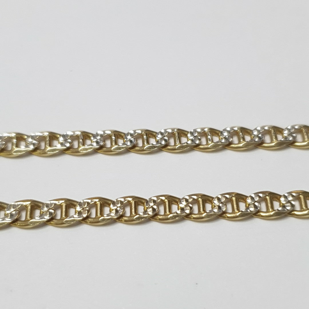 CADENA ORO,RODIADO 14 K 14,30 GRMS (SEMINUEVO)