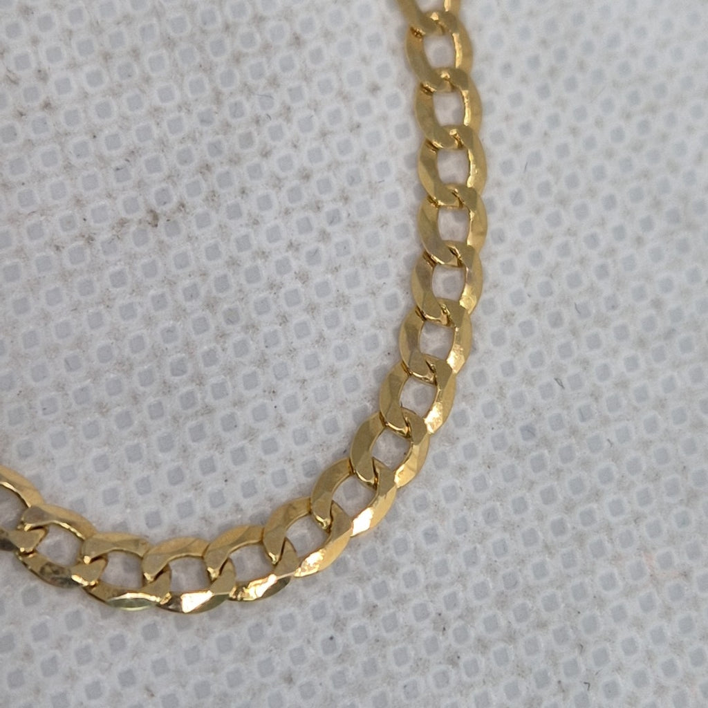 PULSERAS DAMA BARBADA AMARILLA ORO 14K 2.4 (NUEVO)