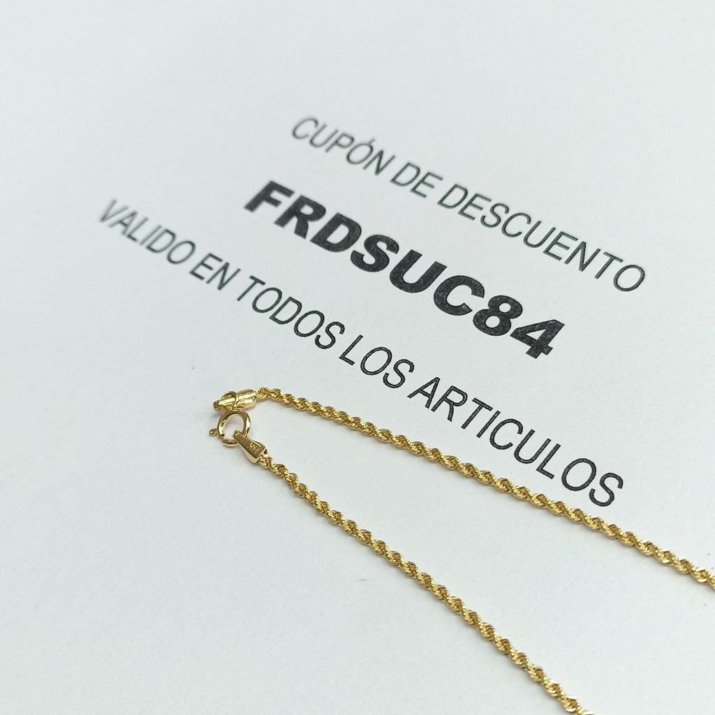 CADENAS TORSAL ORO 14K 1.7 (NUEVO)