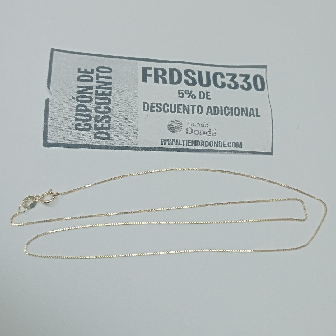 CADENAS ESPECIAL ORO 14K 1.1 (NUEVO)