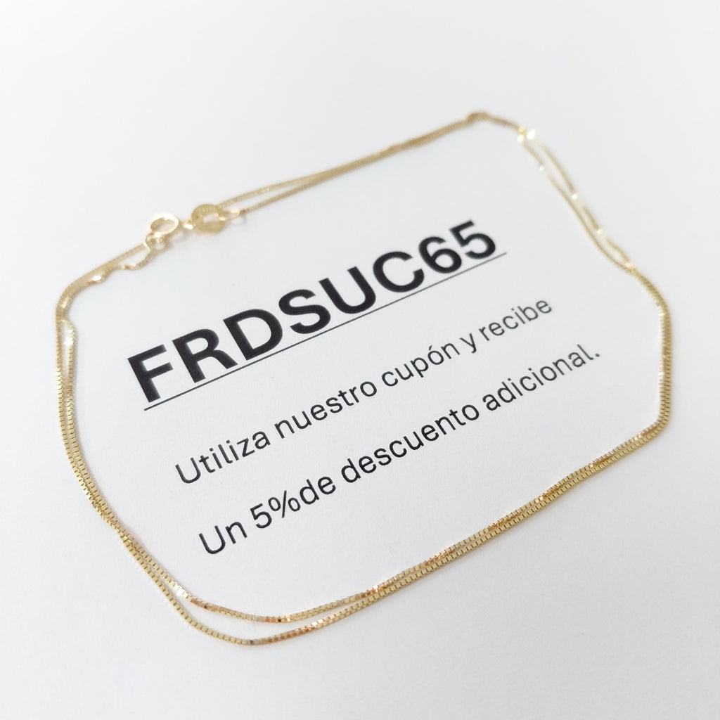 CADENAS ESPECIAL ORO 14K 1.1 (NUEVO)