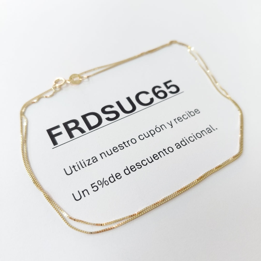 CADENAS ESPECIAL ORO 14K 1.1 (NUEVO)