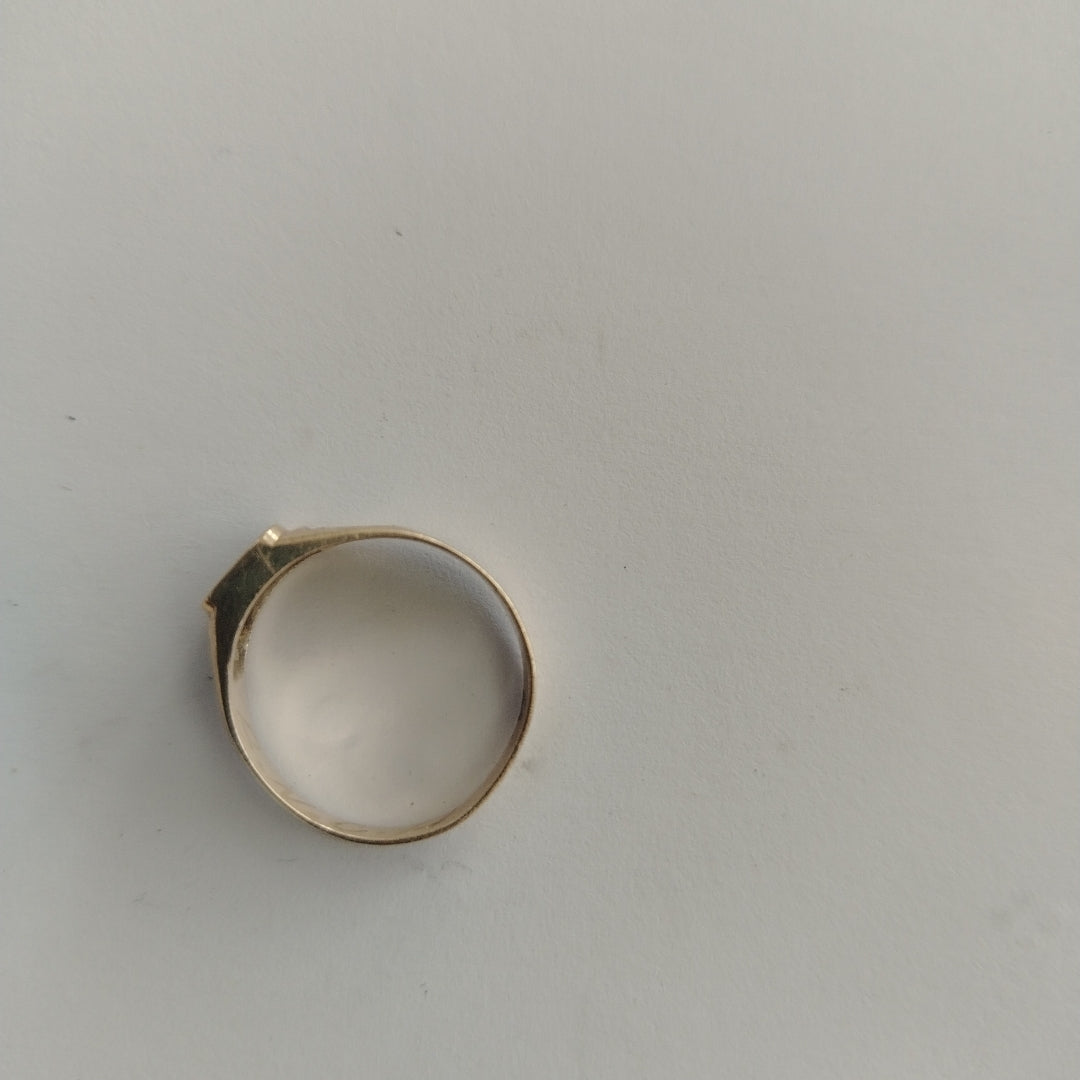ANILLO DE GRADUACIÓN ORO 8 K 2.4 GRMS (SEMINUEVO)