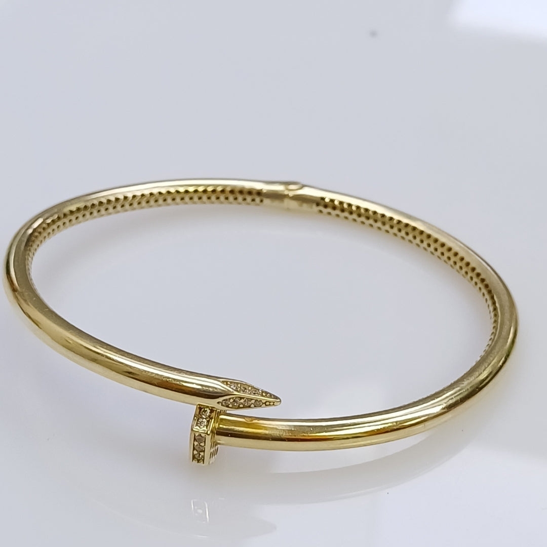 PULSERA RIGIDA ORO 14 K 12.2 GRMS (SEMINUEVO)