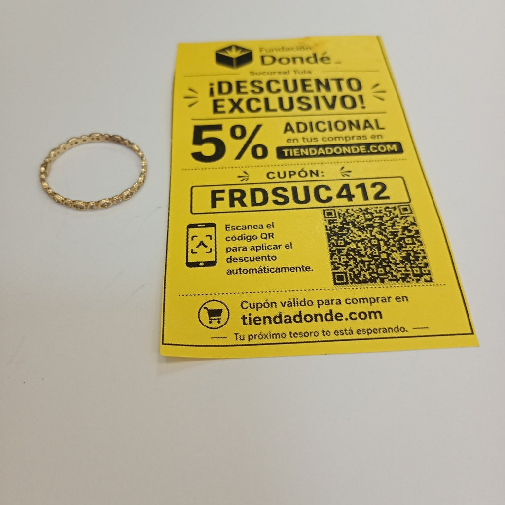 ANILLITO ORO 10 K 0,90 GRMS (SEMINUEVO)