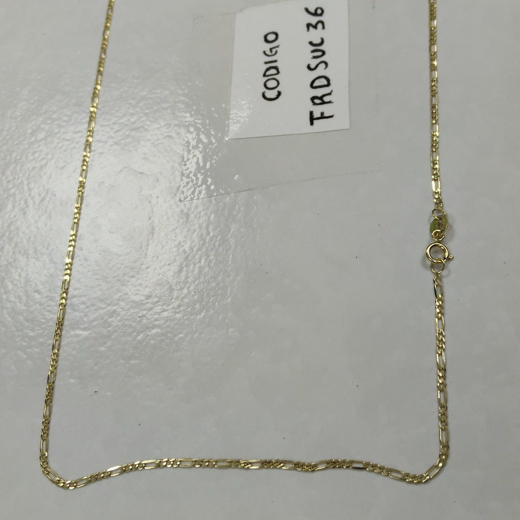 CADENAS CARTIER 3 1 AMARILLA ORO 14K 2.2 (NUEVO)
