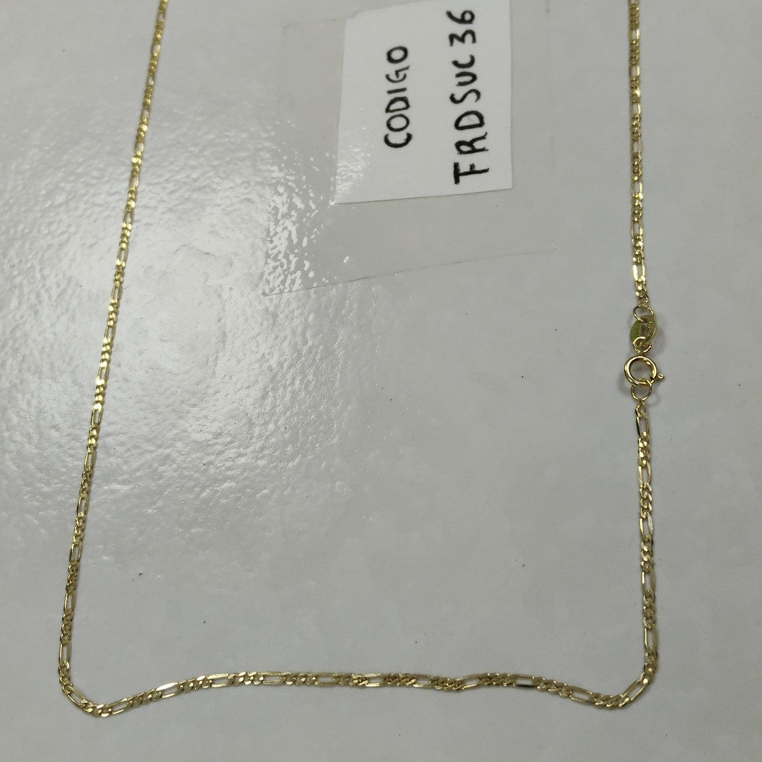 CADENAS CARTIER 3 1 AMARILLA ORO 14K 2.2 (NUEVO)