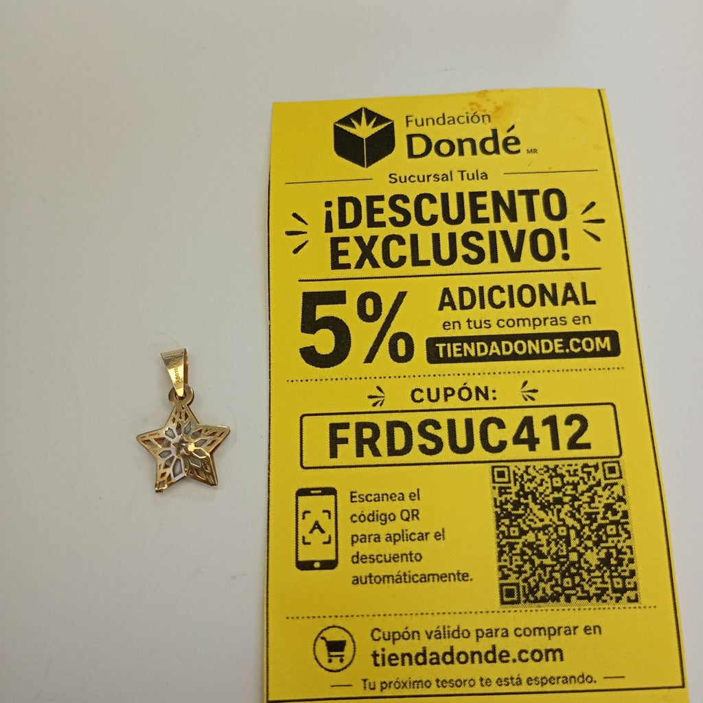 DIJE ORO 10 K 0,50 GRMS (SEMINUEVO)