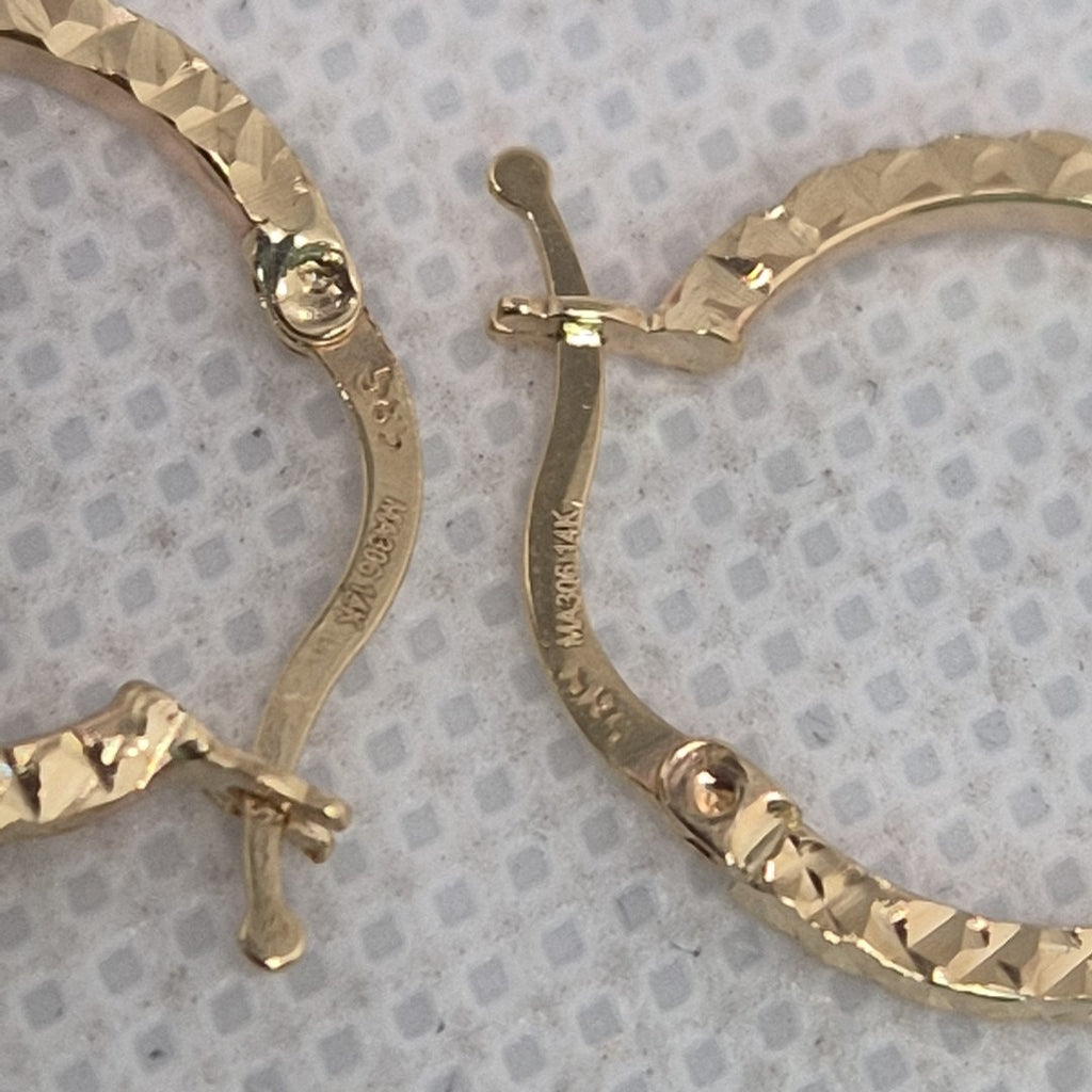ARRACADAS ORO 14K 1.2 (NUEVO)