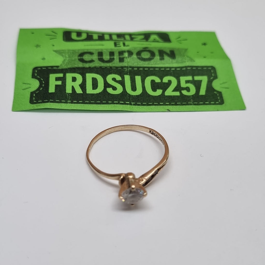 ANILLO ORO 10 K 1,30 GRMS (SEMINUEVO)
