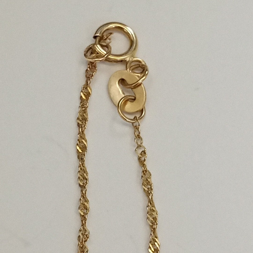 CADENA ORO 10 K 0,80 GRMS (SEMINUEVO)