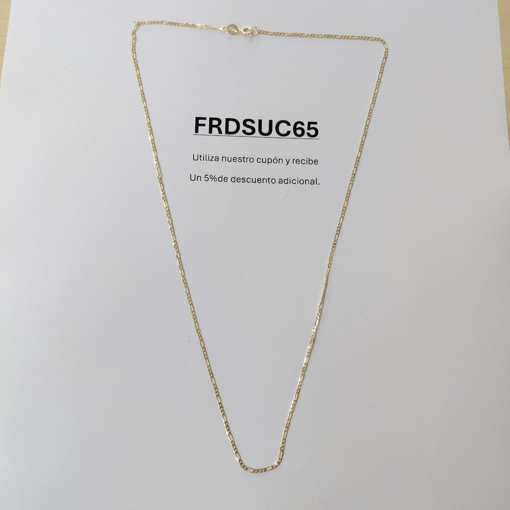 CADENAS CARTIER 3 1 AMARILLA ORO 14K 1.9 (NUEVO)