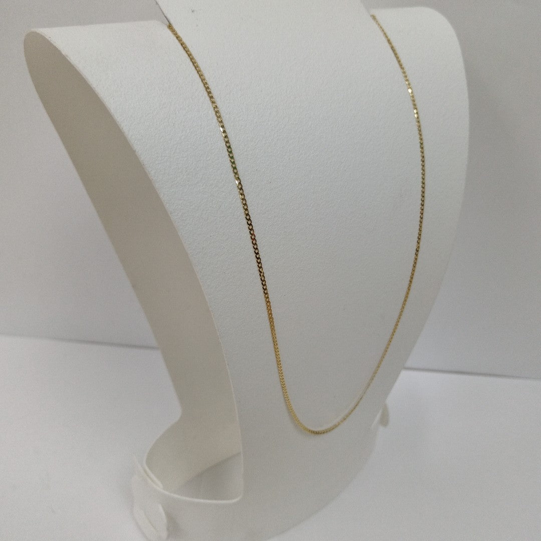 CADENAS BARBADA AMARILLA ORO 14K 2.1 (NUEVO)