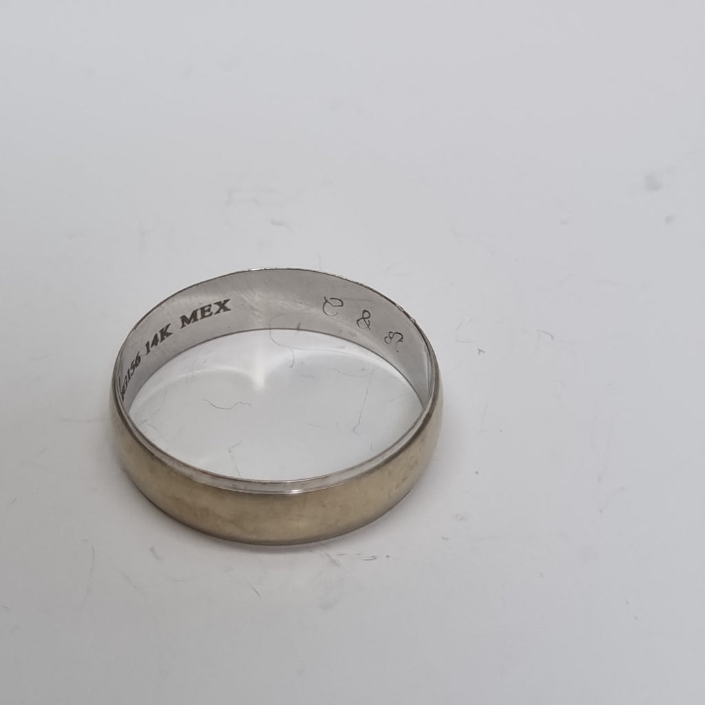 ARGOLLA ORO BLANCO 14 K 3.8 GRMS (SEMINUEVO)