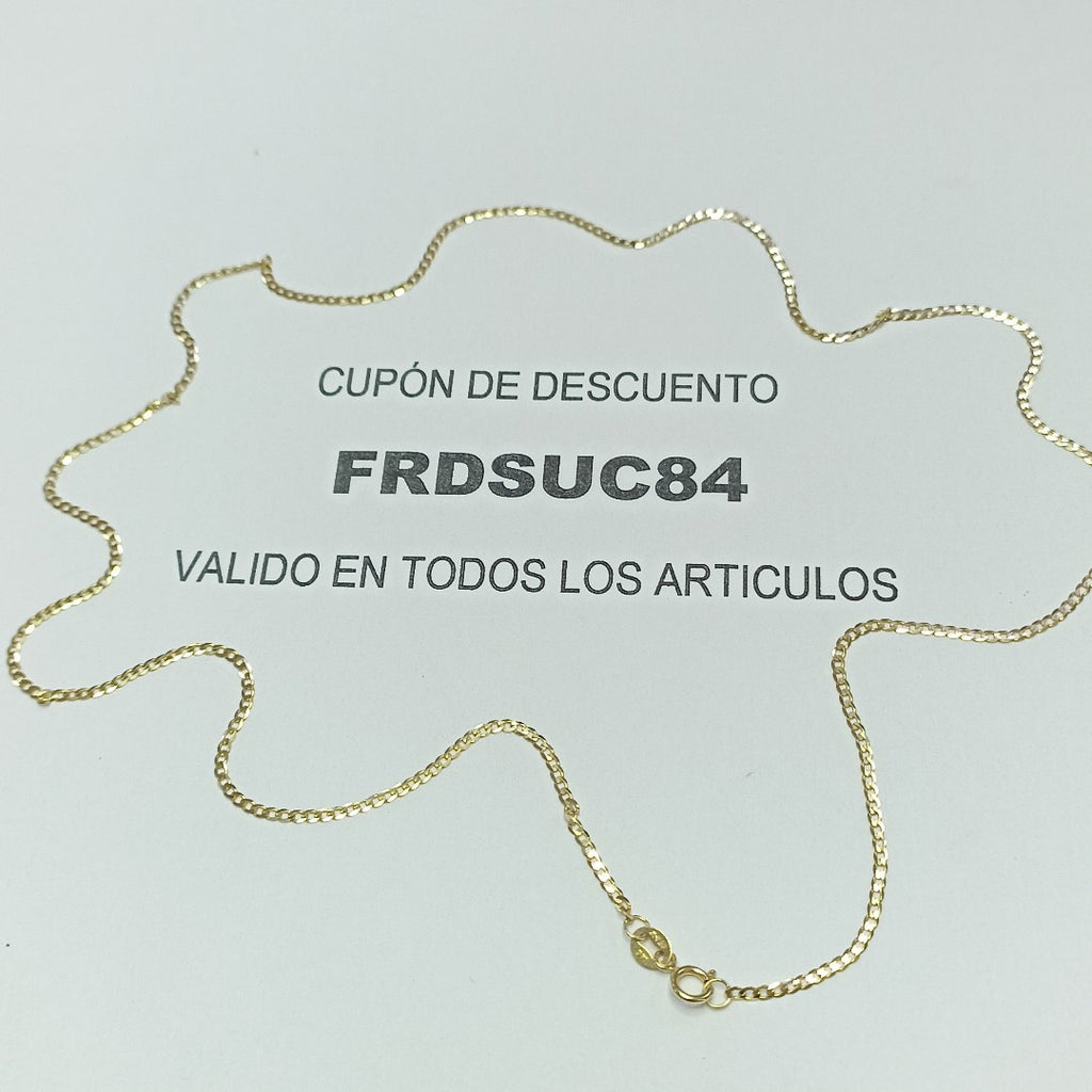 CADENAS BARBADA AMARILLA ORO 14K 1.9 (NUEVO)