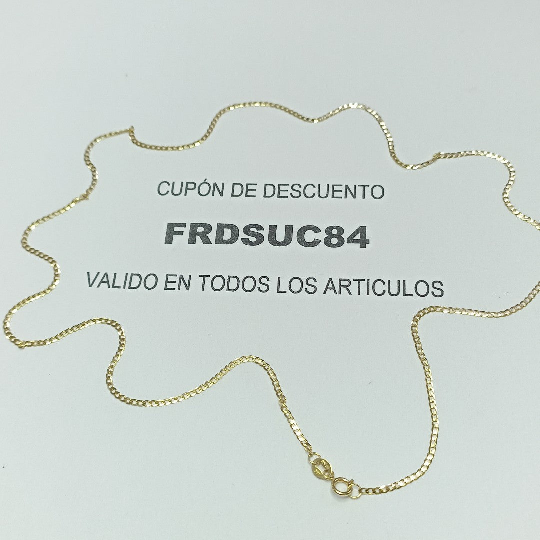 CADENAS BARBADA AMARILLA ORO 14K 1.9 (NUEVO)