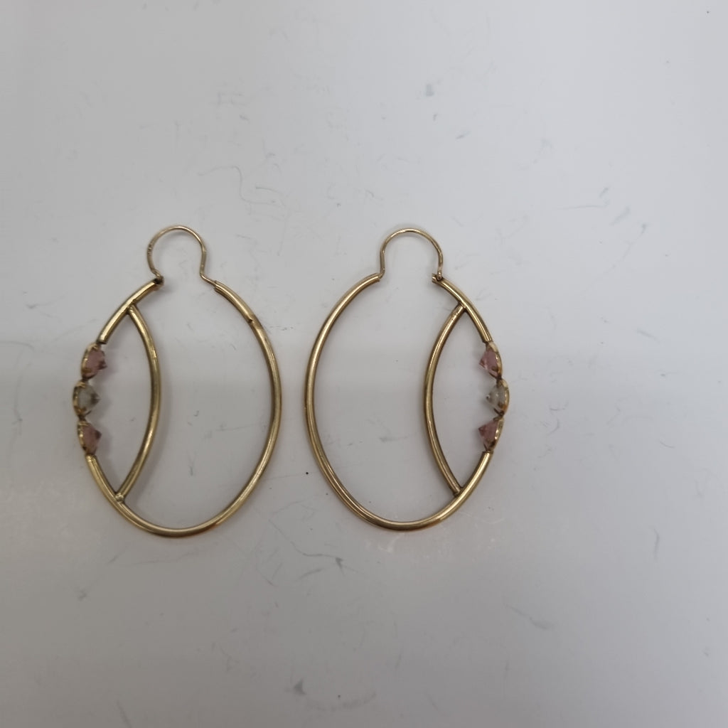 ARRACADAS PAR ORO 10 K 3,90 GRMS (SEMINUEVO)