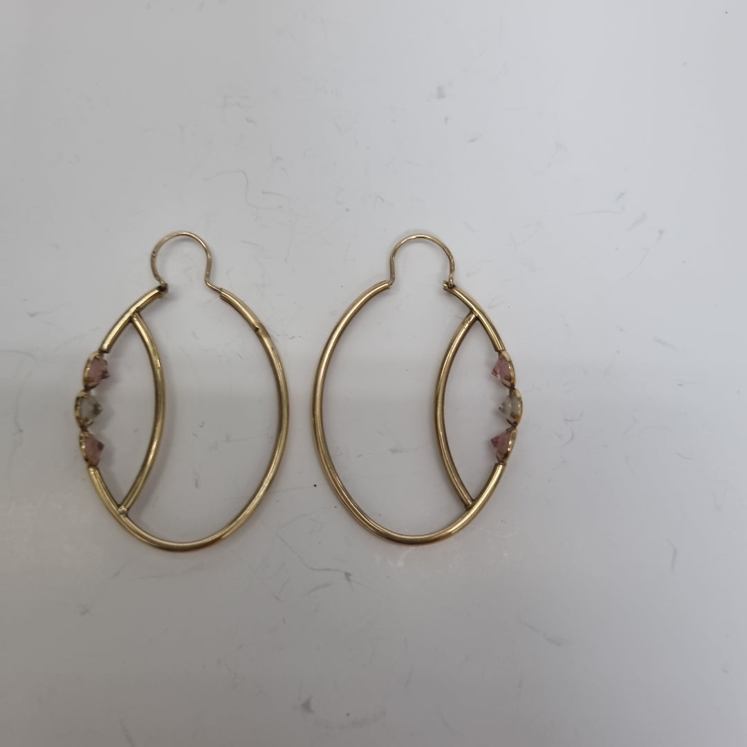 ARRACADAS PAR ORO 10 K 3,90 GRMS (SEMINUEVO)