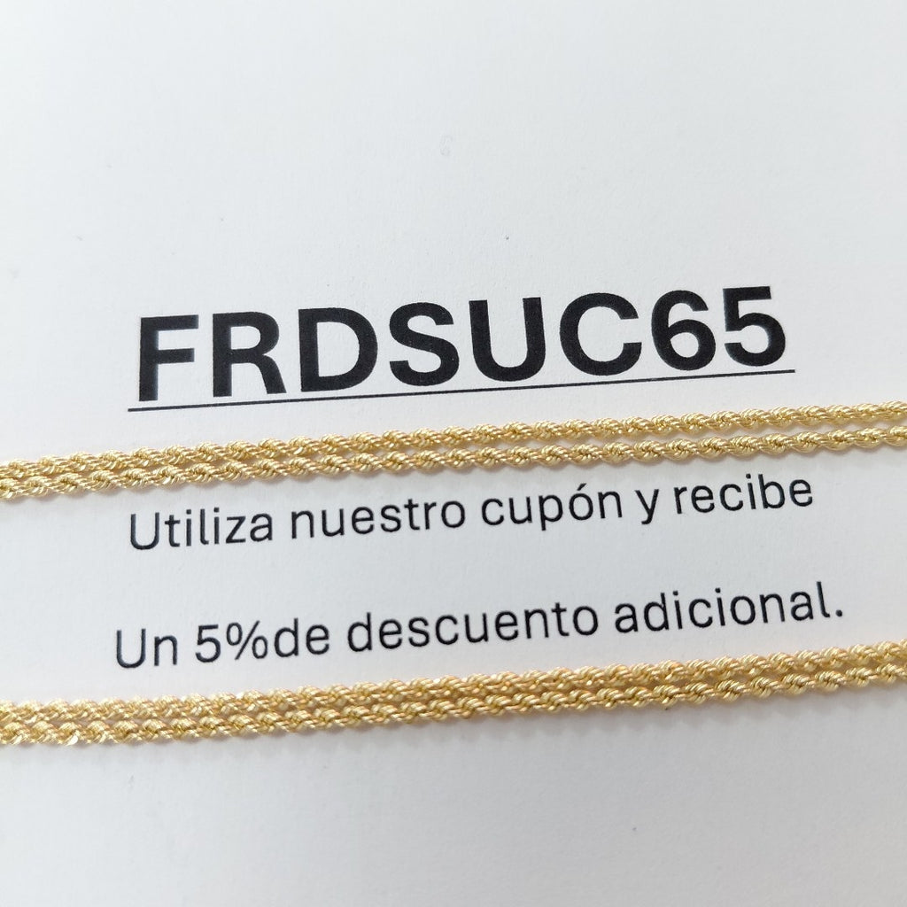 CADENAS TORSAL ORO 14K 1.7 (NUEVO)
