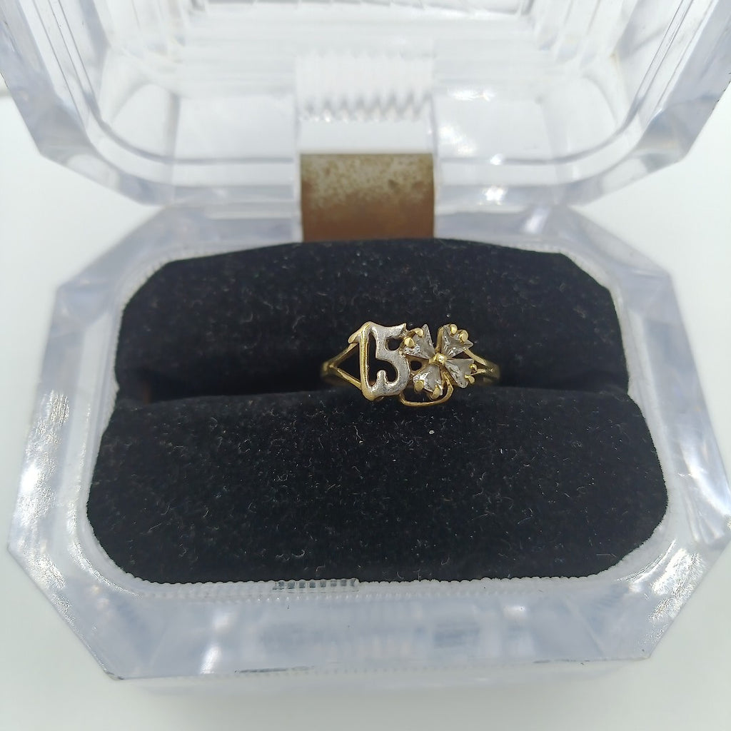 ANILLITO ORO 10 K 1.3 GRMS (SEMINUEVO)