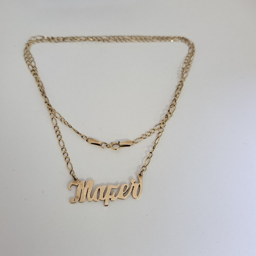 GARGANTILLA ORO 10 K 4,50 GRMS (SEMINUEVO)