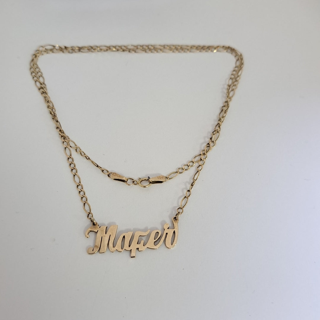 GARGANTILLA ORO 10 K 4,50 GRMS (SEMINUEVO)