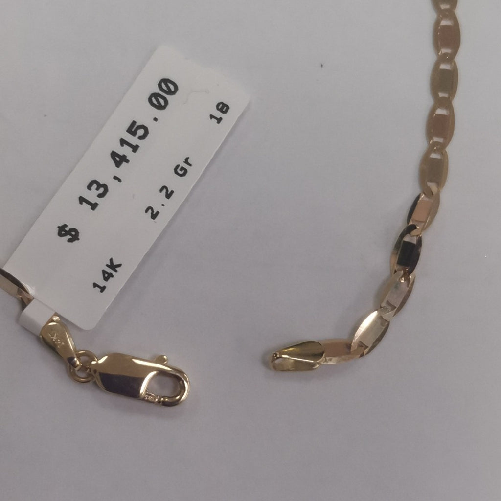 PULSERAS DAMA ORO 14K 2.2 (NUEVO)